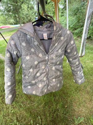 Gray Polka Dot Jacket