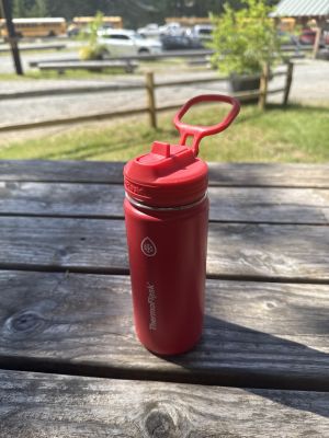 Red ThermoFlask Water Bottle