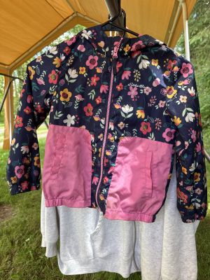 Eddie Bauer Floral Rain Jacket