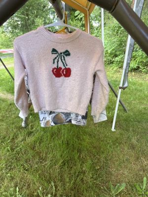 Pink Cherry Sweater