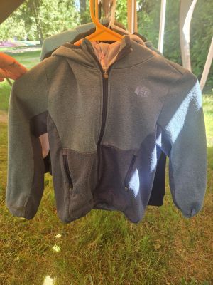 REI Gray Fleece Jacket