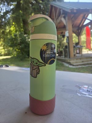 Green Owala Water Bottle
