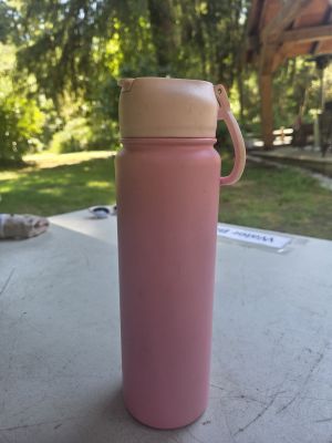 Pink Insulated Water Bottle