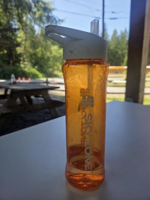 Orange Sky Zone Water Bottle