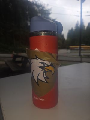 Red Hydro Flask Bottle