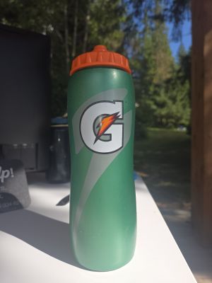Green Gatorade Water Bottle