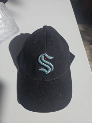 Black Seattle Kraken Cap