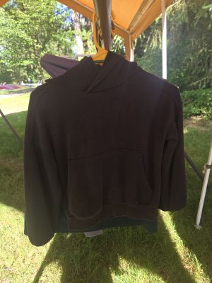 Black Hooded Sweatshirt