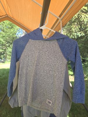 OshKosh Blue Gray Hoodie