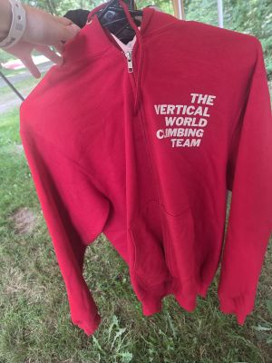 Red Vertical World Sweatshirt