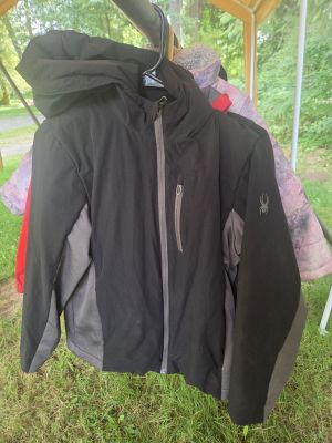 Black Spyder Ski Jacket