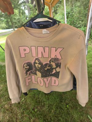 Pink Floyd Cropped Sweatshirt