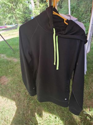 Black Hooded Sweatshirt