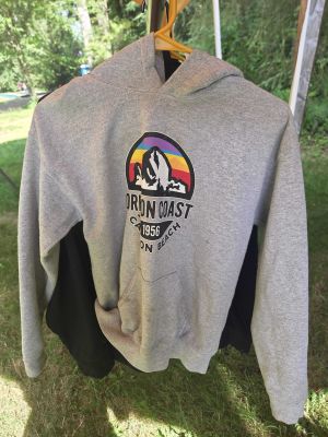 Gray Oregon Coast Hoodie