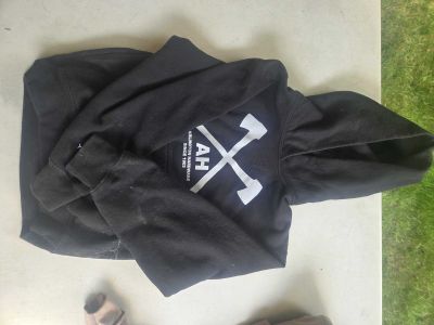 Black Arlington Hardware Hoodie