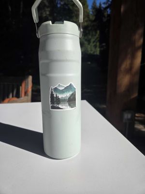 Mint Green Water Bottle