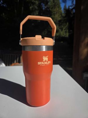 Orange Stanley Tumbler