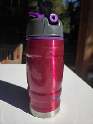 Pink Insulated Water Bottle