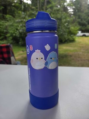 Purple ThermoFlask Water Bottle