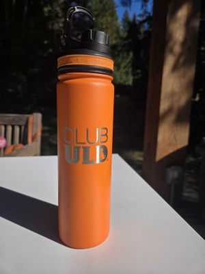 Orange "Club ULD" Water Bottle
