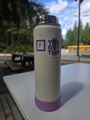 White RTIC Water Bottle