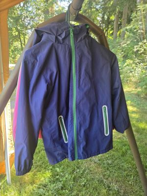 Navy Blue Rain Jacket