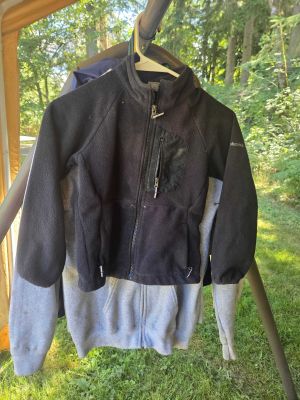 Black Fleece Zip Jacket