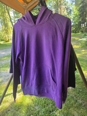Purple Hooded Sweatshirt