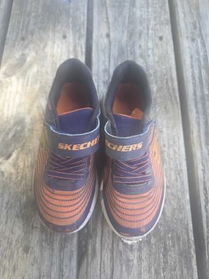 Skechers Navy Orange Sneakers