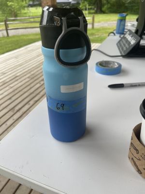 Blue Ombre Water Bottle