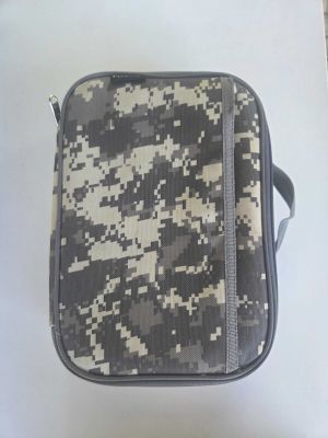 Digital Camo Zippered Bag