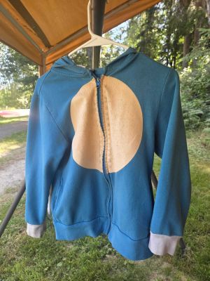 Teal Zip-Up Hoodie