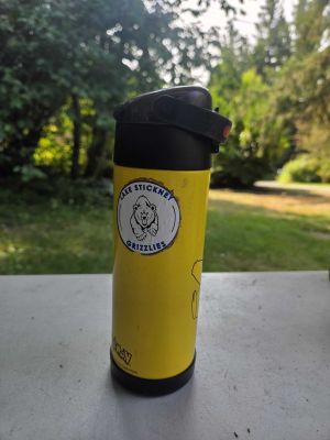 Yellow Lake Stickney Grizzlies Thermos