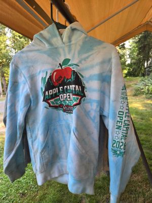 Tie-Dye Apple Capital Open Hoodie