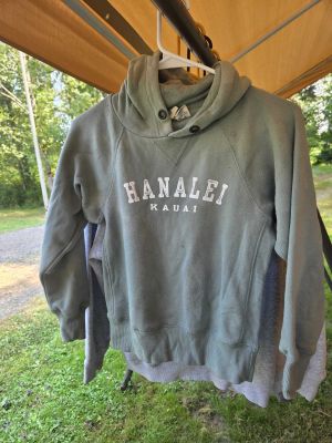 Green Hanalei Kauai Hoodie
