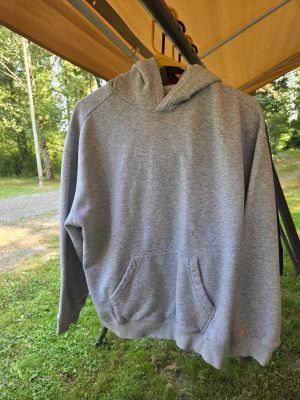 Gray Pullover Hoodie