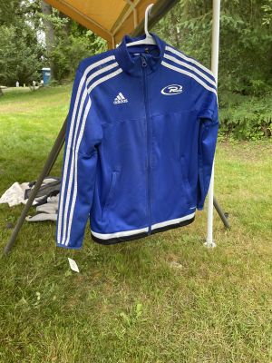 Blue Adidas Track Jacket number 12