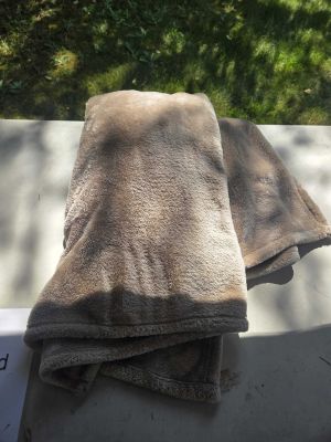 Brown Fleece Blanket