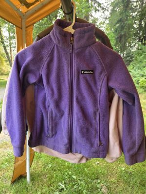 Purple Columbia Fleece Jacket