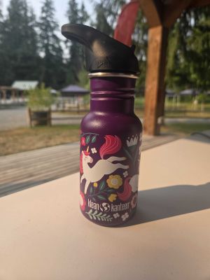 Purple Klean Kanteen Bottle