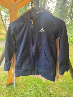 Navy Adidas Zip Hoodie