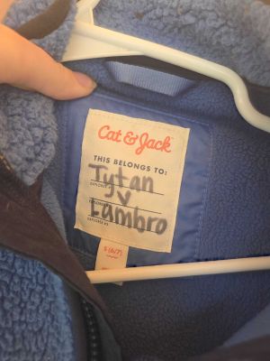 Blue Fleece Zip Jacket
