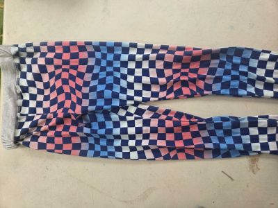 Checkered Print Leggings