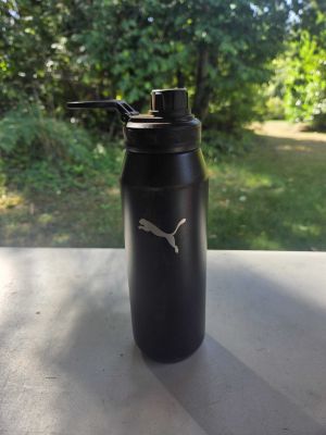Black Puma Water Bottle