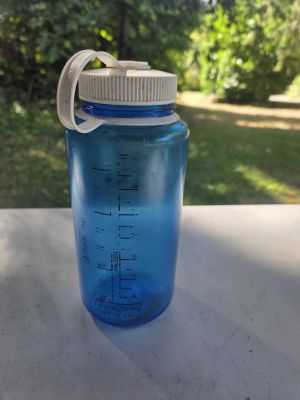 Blue Nalgene Water Bottle