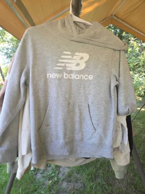 Gray New Balance Hoodie