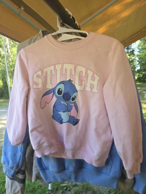 Pink Stitch Sweatshirt