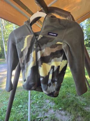 Camo Fleece Zip Jacket