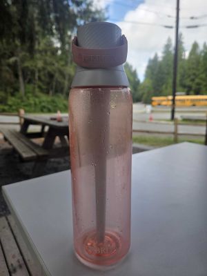 Pink Brita Water Bottle