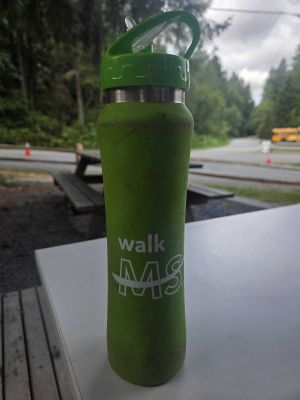 Green Walk MS Water Bottle